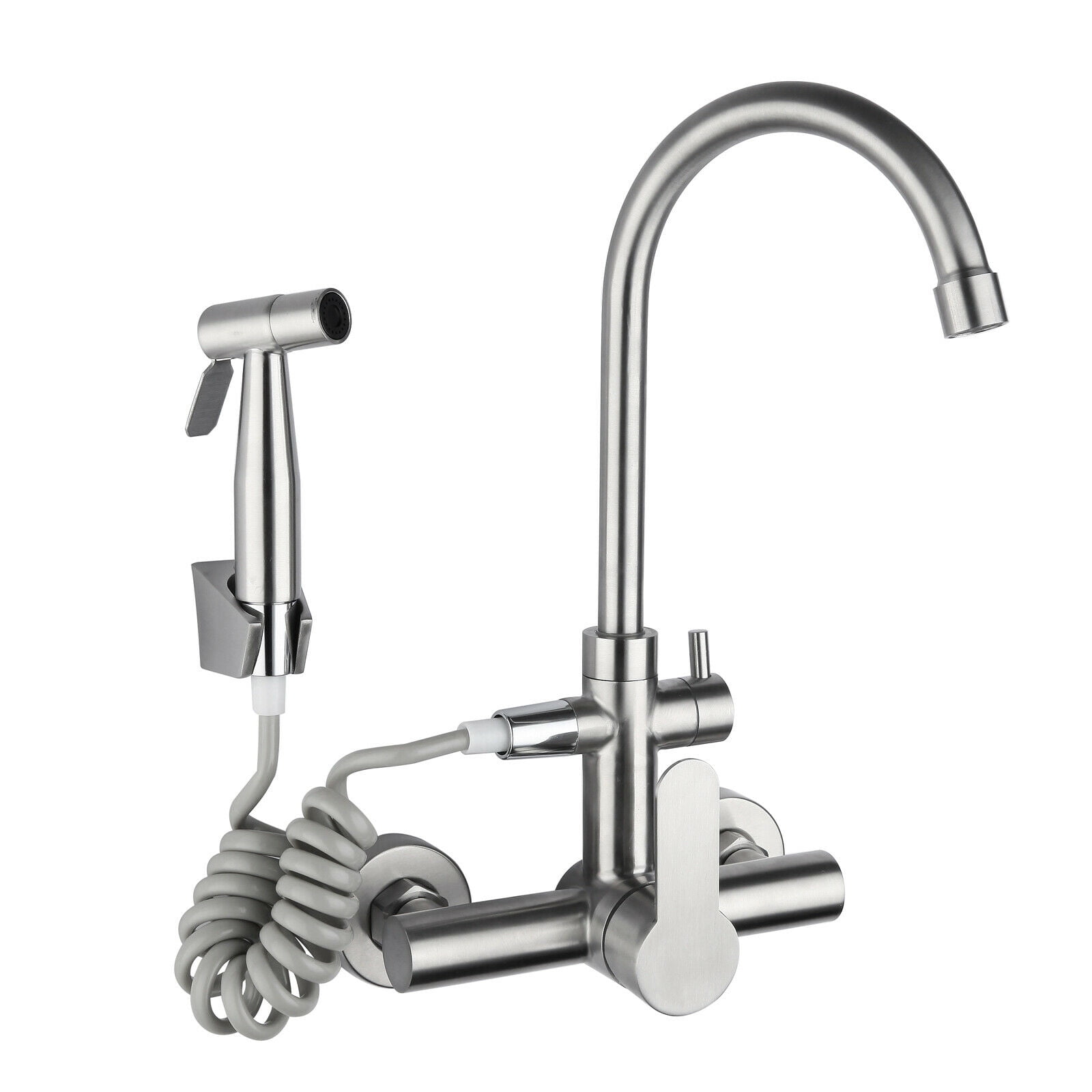 Premium Stainless Steel Kitchen Faucet with Honeycomb Bubbler, 360° Rotatable Design, and Easy Installation - Perfect for Home & Commercial Use