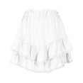 thumbnail image 5 of EINCcm Flowy Mini Skirt for Women Casual Boho Ruffle Tiered Skirts High Waist Mini Skirts Eyelet Lace Trim Short Skirts, 5 of 5