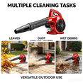 thumbnail image 5 of ORVELDIN 41BR25B2793 B210 25cc 2-Cycle Gas Powered Leaf Blower, Liberty Red, 5 of 9