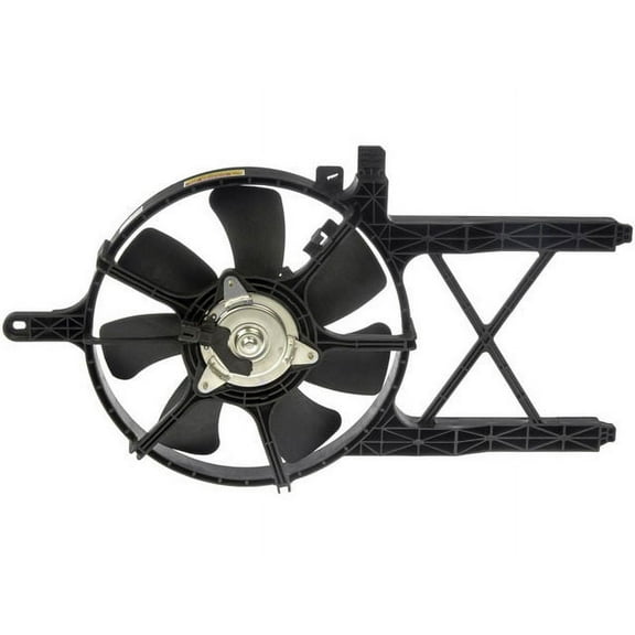 A/C Condenser Fan Assembly - Compatible with 2007 - 2012 Nissan Pathfinder 4.0L V6 2008 2009 2010 2011