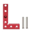 thumbnail image 2 of Woodworking Center Finder Tool, Corrosion Resistance Small Square  For Drill Straight Center Hole, 2 of 8