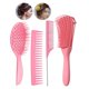 thumbnail image 1 of Artesanía de La Etiqueta de Adhesiva de Enmascarar Del Papel Pegajoso Del Washi Del Brillo 10Pcs - Rosado Yinane Cepillo de pelo peine, 1 of 8