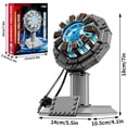 thumbnail image 2 of Set de bloques de construcción APENGBAOL Arc Reactor Tony tiene un corazón, 2 of 6