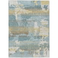thumbnail image 2 of Addison Rugs Chantille Indoor/Outdoor Contemporary Abstract Teal Machine Washable Rectangle Rug, 10' x 14', 2 of 8