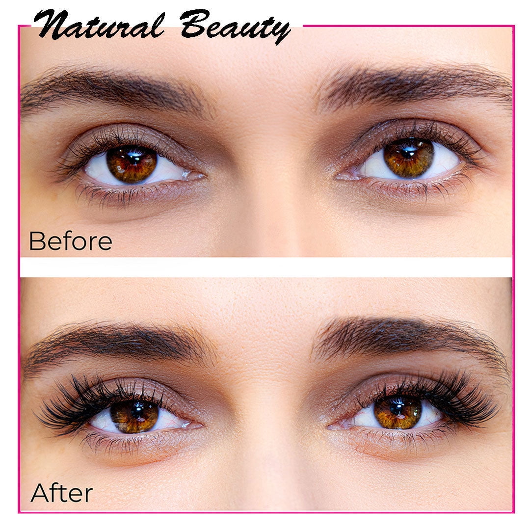 GladGirl False Lashes Bundle - Natural Beauty MinuteLash