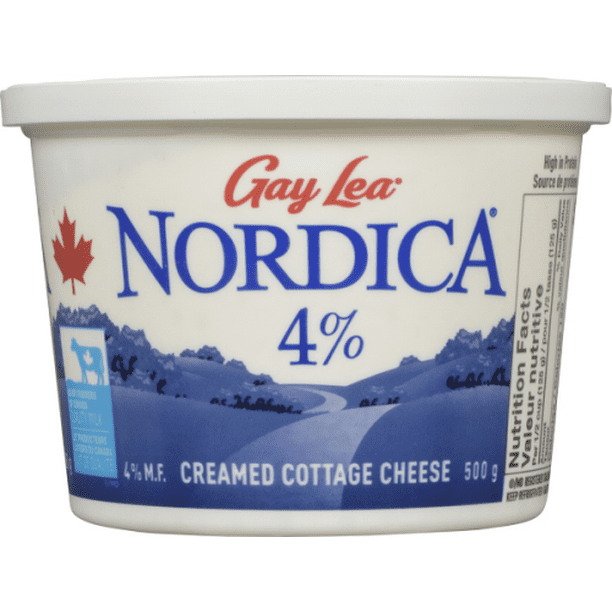 Nordica Fromage Cottage En Crème 4% M.G. 500 g