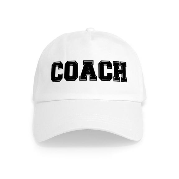 CafePress - Coach Cap - Adjustable 100% Brushed Unisex Casual Cotton Baseball Cap, Beige, 1