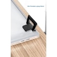 thumbnail image 2 of Soporte portátil escritorio, soporte teclado, almohadilla enfriamiento ergonómica - 2 pcs, negro, 2 of 3