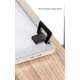thumbnail image 2 of Soporte portátil escritorio, soporte teclado, almohadilla enfriamiento ergonómica - 2 pcs, negro, 2 of 3
