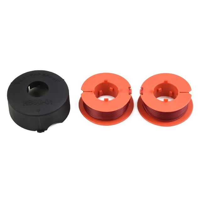 Mosiee 3Pcs Spool Line With Spool Cap For Bosch Pro Tap Art 26 30 Combitrim Easytrim Pro-Tap Spool Gardening Tools Parts