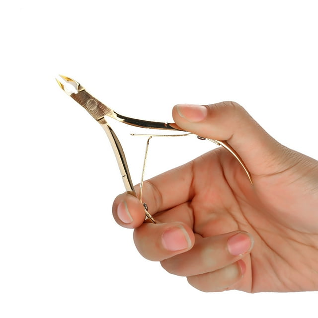 Herramienta De Manicura, Cortadoras De Uñas De Acero Inoxidable, Tamaño Portátil De Alta Duradera Para Recortar Cutículas De Piel Muerta Salón De Belleza De Belleza