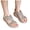 Silver, variant on Mostsola Womens Sandals Glitter Beaded Rhinestone Slingback Dress Shoes Lightweight Walking Sandals