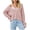 Pink, variant on Lovskoo Sweaters for Women Casual Loose Long Sleeve Knitting Round Neck Sweater Blouse Tops Pink