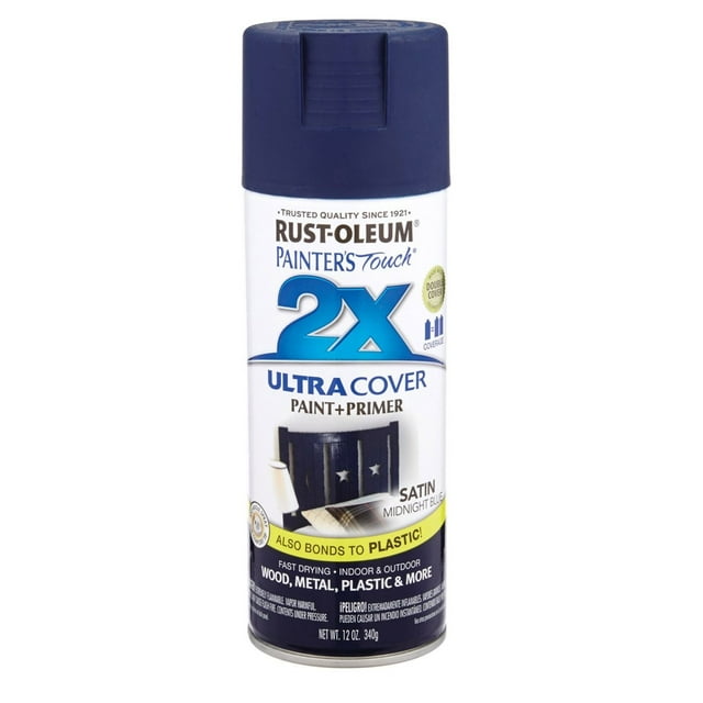 Pintura en aerosol Painter's Touch Ultra Cover Satin Midnight Blue 340 ml