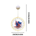 thumbnail image 3 of SHENGXINY 4th of July Decorations Window Hanging Decor Patriotic Independence Day LED Lights for Event Party and Scene Arrangement Decorations, 3 of 8