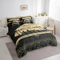 thumbnail image 3 of Feelyou American Football Twin Bedding Sets 7pcs for Kids Teens, New Orleans Print Bedding Comforter Set, Sport Theme Sheet Sets, Boys Room Decor, 3 of 7