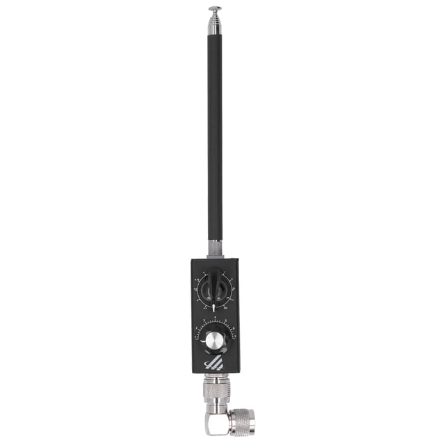 Antena de onda corta QRP HF de banda completa sintonizada FM UV para aviación Bling Bling