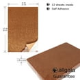 thumbnail image 2 of Allgala 12 Pack Self-Adhesive Glitter EVA Foam Paper 8 x 12inch Sheets-Orange-CF85207, 2 of 2