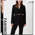 thumbnail image 3 of 2 Pack Women Skinny Belt Thin Waist Belt with Fashion Gold Buckle for Pants Jeans Dresses, 3 of 9