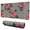 Pioneer Flower Floral-3, variant on Long Mouse Pads for Desk,Pioneer Flower Floral Print Pattern Desk Mats on Top Of Desks, Desk Mouse Pad Extra Large with 3mm Non-Slip Base and Stitched Edge for Gaming,Office,Work,Home 31.5"x11.8"