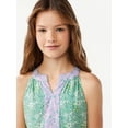 thumbnail image 4 of Free Assembly Girls Floral Tiered Halter Dress, Sizes 4-18, 4 of 4