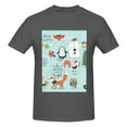 thumbnail image 4 of Bingfone Christmas Winter Animals Men'S Loose Fit Short-Sleeve Pocket T-Shirt, 4 of 7