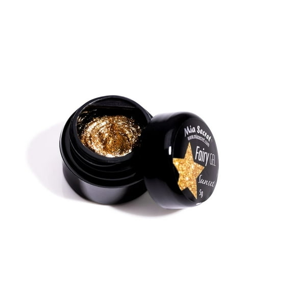 Mia Secret Fairy Gel Gold For Nails - (FYG-01) Sunset