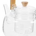 thumbnail image 3 of WEUVEB Tea Kettle with Infuser Round High Silicate Glass Kitchenware 1Set, 3 of 8