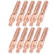 thumbnail image 4 of 10 Uds M6 boquillas conductoras soplete de soldadura puntas de contacto accesorios de repuesto 8,8x45x1,2mm, 4 of 14