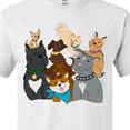 thumbnail image 4 of Inktastic Happy Dog Family T-Shirt, 4 of 5