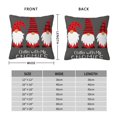 thumbnail image 2 of Honeii Chillin with My Gonme Print Throw Pillow, Square Decorative Pillow Forms Soft Fluffy Plump Pillow Decorative Pillow Inserts,Couch Pillows-22"x22", 2 of 7