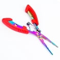 thumbnail image 2 of Alicates Corte Línea Pesca Herramienta Alicates Desacoplamiento Acero Inoxidable (rojo), 2 of 8