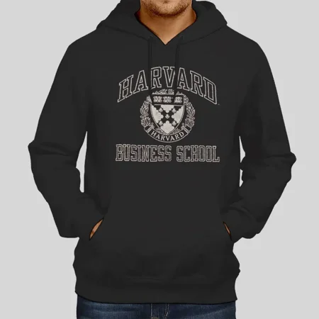 Vintage College University Harvard Business School Hoodie