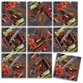 thumbnail image 1 of B Dazzle Firefighter Scramble Squares 9 Piece Puzzle, 1 of 3