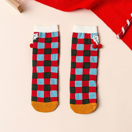 

Womens Christmas Socks Gifts For Women Girls Funny Novelty Colorful Cotton Holiday Socks for Christmas