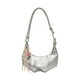 thumbnail image 2 of Bolso de hombro para mujer, estilo francés, regalo de San Valentín, bolso de mano para cumpleaños callejeros. Plata, 2 of 9