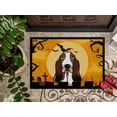 thumbnail image 3 of Caroline's Treasures BB1801JMAT Halloween Basset Hound Door Mat, Indoor Rug or Outdoor Welcome Mat 24x36 Doormat , 36"L, 3 of 4