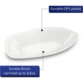 thumbnail image 6 of MT Products Clear Plastic Banana Split Boats 12 oz, Disposable Bowls, Pack of 60, 6 of 11