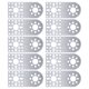 thumbnail image 3 of Placa de soporte de conexión de robot, soporte de aleación de aluminio de 10 piezas Placa de soporte de aleación de aluminio Placa de soporte de robot de aleación de aluminio Materiales ecológicos, 3 of 8