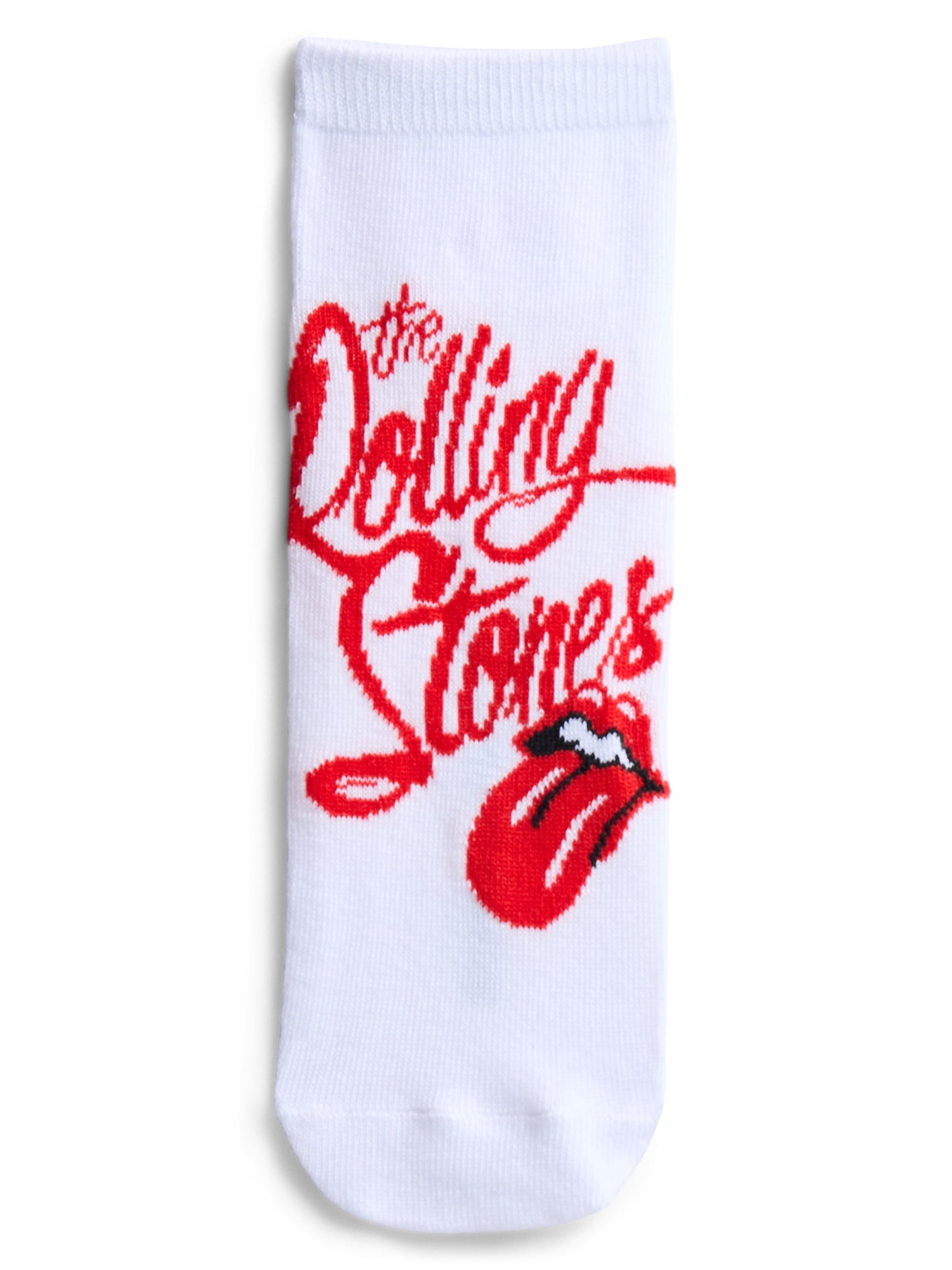 The Rolling Stones Women's Low-Cut Socks, 10-Pack, Shoe Sizes 4-10