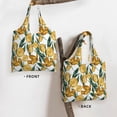 thumbnail image 2 of Vsdgher Yellow Tulips Print canvas Tote Bag, Lightweight Cloth Bags, Suitable for shopping, groceries, travel, 2 of 4