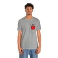 thumbnail image 4 of Pocket Peekaboo Cat Animal Lover Unisex Shirt, 4 of 4