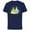 Navy, variant on Princess Valentine’s Day You Make My Heart Sing - Short Sleeve Cotton T-Shirt for Adults - Customized-Black