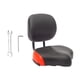 thumbnail image 4 of Cojín para asiento trasero de bicicleta, respaldo ajustable, ergonómico para viajes Rojo, 4 of 9