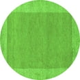 thumbnail image 1 of Ahgly Company Indoor Round Abstract Green Contemporary Area Rugs, 5' Round, 1 of 1