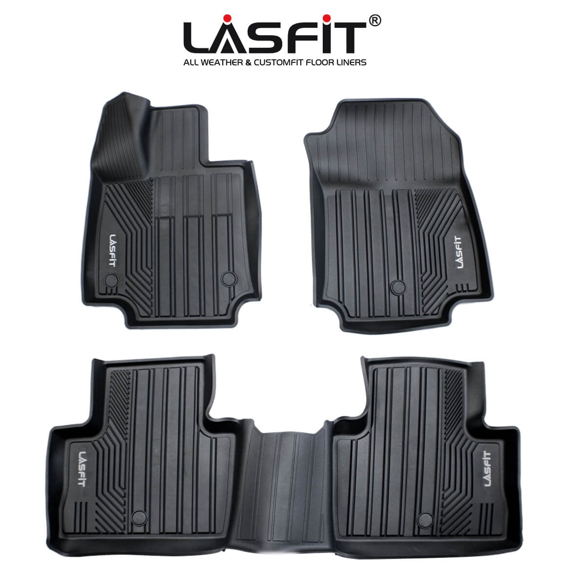 Floor Liners for 20192020 Toyota RAV4, Lasfit All Weather Fit TPE SUV