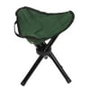 Outdoor Travel Camping Fishing Folding Tripod Stool Chair Seat Army Green