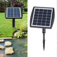 thumbnail image 5 of Solar Aquarium Air Pump Oxygenator Solar Powered Air Pump Low Noise Solar Pond Aerator with 2 Air Bubble Stones for Pond, 5 of 5