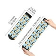 thumbnail image 2 of Salouo FUNNY CAT IS DRINKING WATER Pattern Unisex Middle Tube Socks,Middle-Finger Knee High Socks Over The Calf Tube Stocking Crew Stockings for Women and Men Tube Socks, 2 of 8