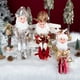 thumbnail image 3 of Decoración navideña, estatuilla de Papá Noel de pie, muñecos de Papá Noel, adornos de Papá Noel para el hogar, Navidad, regalo de Feliz Año Nuevo, 3 of 4